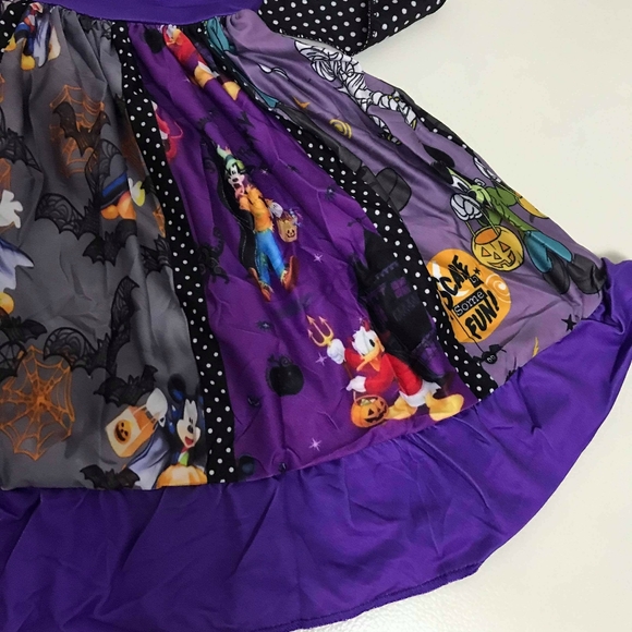 Minnie Mickey Halloween cute twirl dress - Picture 3 of 8
